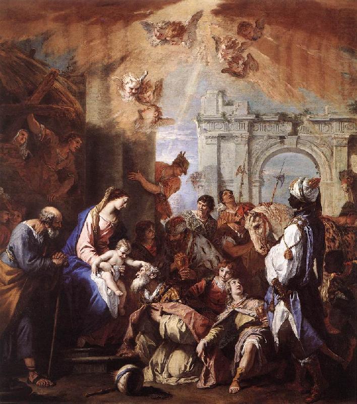 The Adoration of the Magi, RICCI, Sebastiano